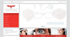 Desktop Screenshot of falconpassvision.com